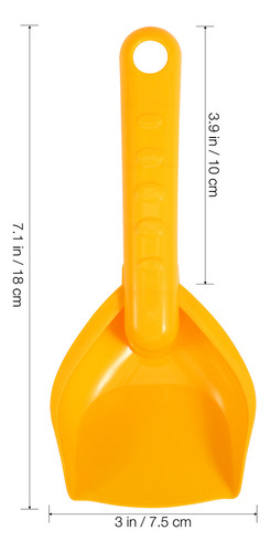 Pala Pequeña De Plástico For Arena For Niños, 8 Unidades
