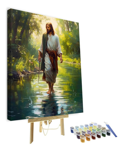 Jesus Paint By Numbers, Adult Paint By Number Prayer In...