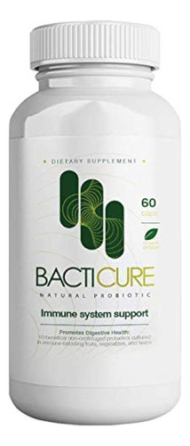 Bacticure Probiotico Producto Natural 60 Capsulas