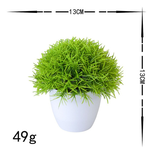 Centros De Mesa Artificiais De Bonsai E Eucalipto