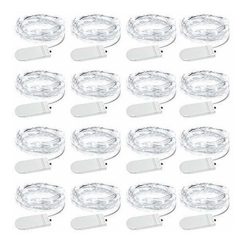 Olafus 16 Pack 66 Ft Led De Alambre De Cobre Luces De Cadena