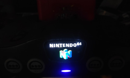 Nintendo64 Con Logo Iluminado N64 - Ed64 Everdrive