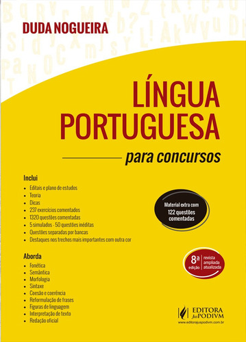 Língua Portuguesa Para Concursos - Duda Nogueira