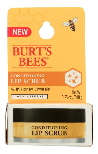 Burt's Bees Conditioning Lip Scrub With Honey 0.25 Oz