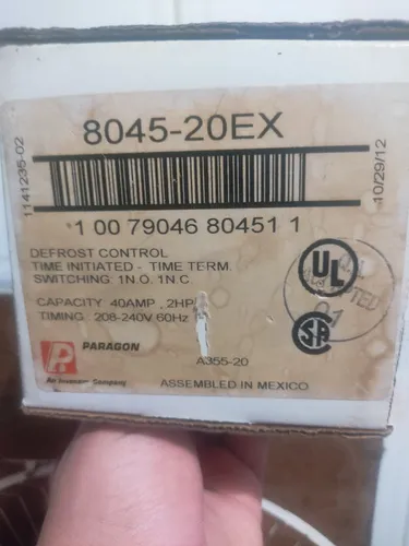Reloj Paragon 220v Cava (Usado)