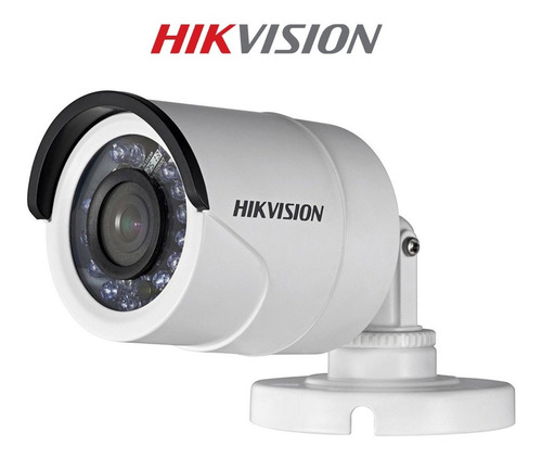Imagen 3 de 9 de Pack 4 Camara Hd 720p Exterior Hikvision P/ Dvr Tvi Ahd Cvi