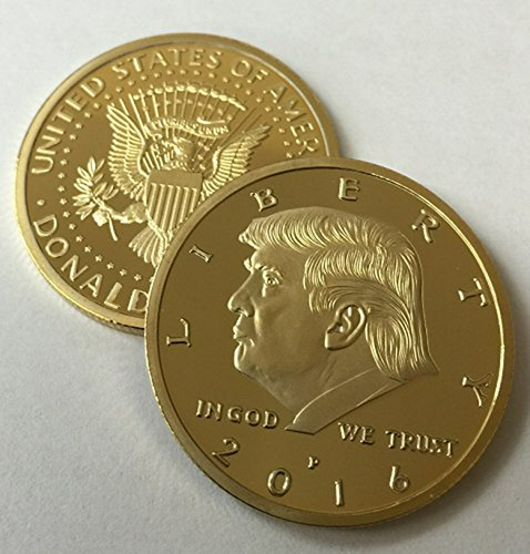 Donald Trump 2016 Moneda Conmemorativa Presidencial Eagle Ch