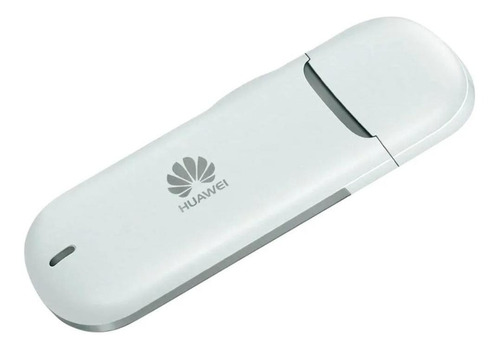 Modem Huawei E3131 branco e cinza