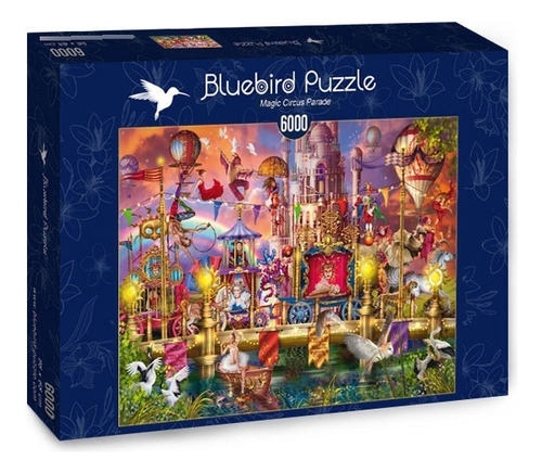 Bluebird Puzzle 6000 Pzs - Magic Circus Parade