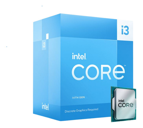 Processador Intel Core I3-14100 Lga17003.5ghz 4.7ghz Turbo
