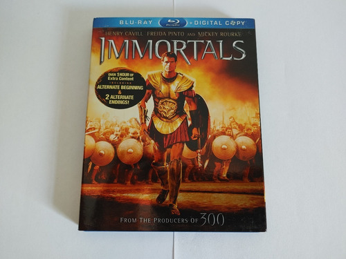 Immortals Bluray + Digital Copy Con Slipcover