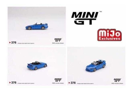 Mini Gt Honda S2000 Tipo S Apex Blue #376 Mijo Exclusives Cor Azul