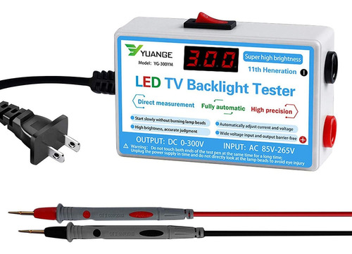 Tester Probador De Tiras Barras Led Backlight Tv 0-300 Volts