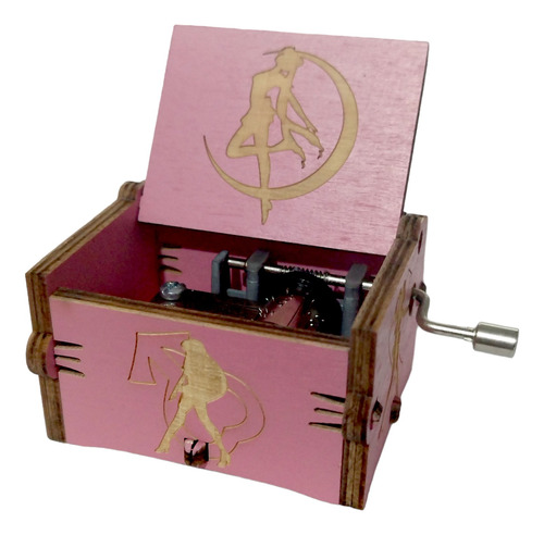 Caja Musical Sailor Moon - Opening. Anime. Madera