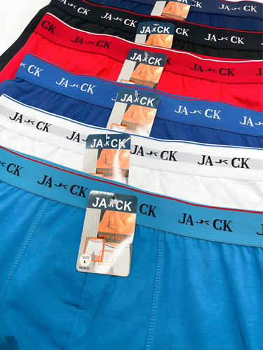 6 Boxer De Algodón Para Hombre