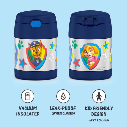 Termo Tarro Comida Thermos Bebes 290 Ml Color Patrulla Canina