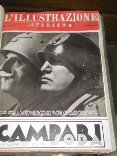 Revista L´illustrazione Italiana. Año 1936