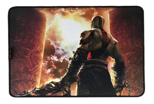 Mouse Pad gamer Knup KP-S07 de tecido God of War 32mm x 42mm x 0.3cm