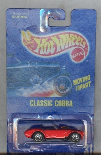 Ruedas Calientes 1991-31 Classic Cobra All Blue Card 0owgz