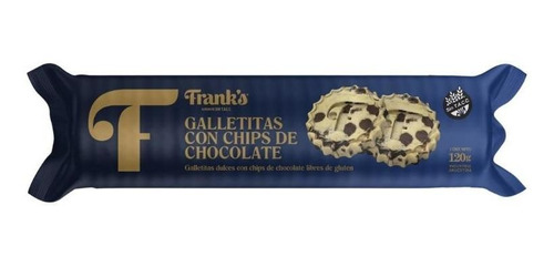 Galletitas Con Chips De Chocolate Sin Tacc Franks 120 G