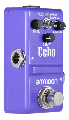 Effect Pedal Aluminium Series Nano Alloy Bypass Guitar Delay