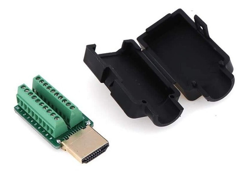 Conector Hdmi Sin Solduras, Terminal De Salida De Enchufe 