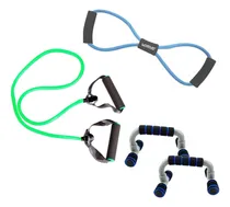 Comprar Extensor Tensão Media + Extensor Em 8 Forte + Par De Apoio