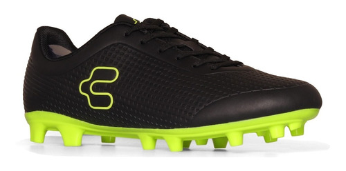 Zapatos Fútbol Soccer Fg Hombre Charly 1030024 Negro/li Gnv®