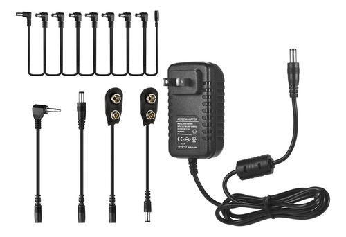 Adaptador De Corriente, Cables De Polaridad Invertida, Clip