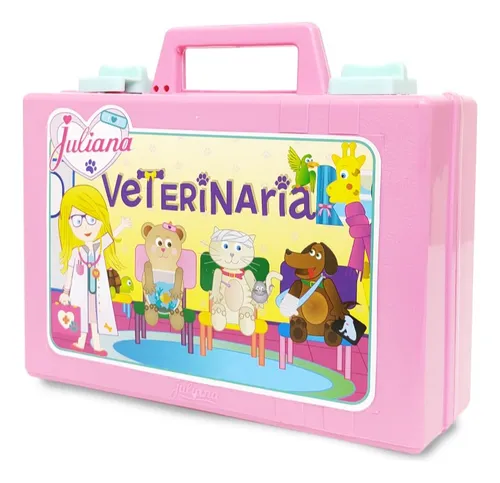 Valija Juliana Veterinaria Chica Con Peluche Accesorios MercadoLibre