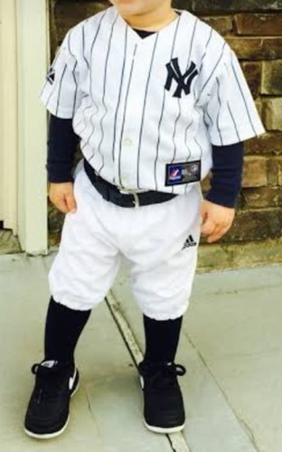 Jersey Yankees New York Infantil Talla 4 Años 