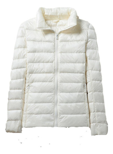 & Parka De Plumas Ripstop Clásica Mujer