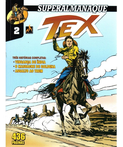 Superalmanaque Tex 2 Formatinho - Mythos 02  Bonellihq Cx316