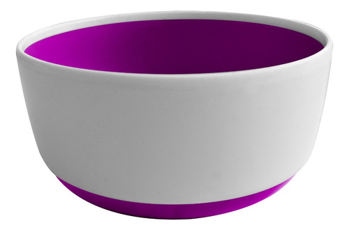 Imagen 6 de 8 de Set De 20 Tazones Cerealeros Bicolor Blancos