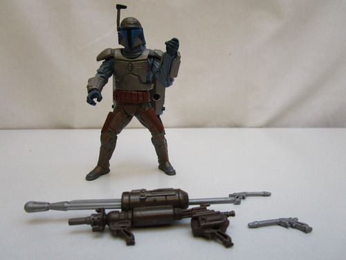 Star Wars Jango Fett Deluxe Attack Of The Clones (Usado)