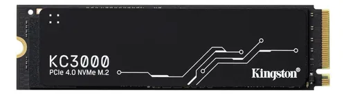 Imagem do produto SSD Kingston KC3000 2048GB NVMe M.2 PCIe 4.0 SKC3000S/2048G em Mercado Livre