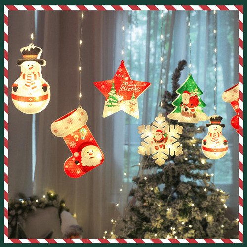 Usb Christmas Led String Lights 10pcs Colgantes Adornos Para
