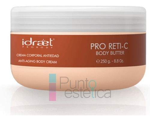 Idraet Pro Reti-c Body Butter Crema Antiedad Corporal X250g