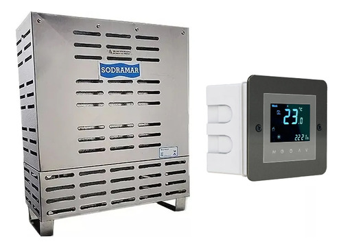 Sauna Seca 7,5 Kw Com Comando Wi-fi Sodramar