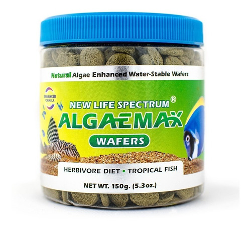 New Life Spectrum Algaemax Wafers 150gr - Naturox Series 