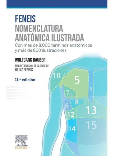 Libro Nomenclatura Anatomica Ilustrada 11ed.