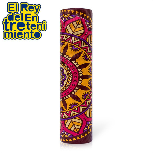 Imagen 3 de 10 de Colchoneta Yogamat Estampada Pilates, Yoga, Fitness - El Rey