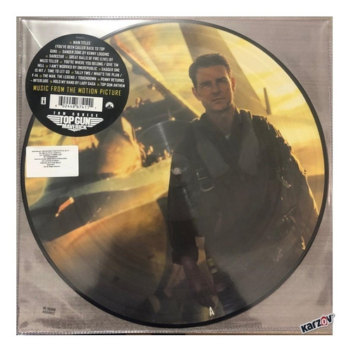 Top Gun Maverick Soundtrack Picture Lp Vinyl Versión del álbum Edición limitada