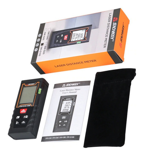 Distanciometro - Flexometro Laser - Med. Distancia - 100 Mts