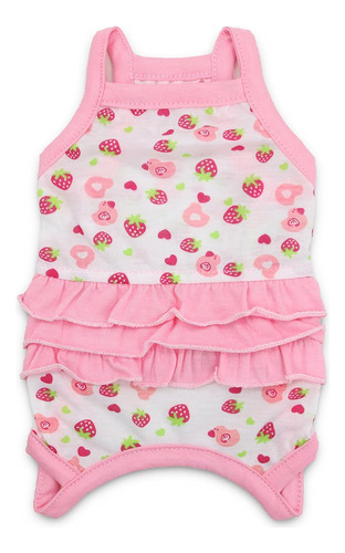 Droolingdog Pet Dog Vestidos De Una Pieza Con Faldas Plisada