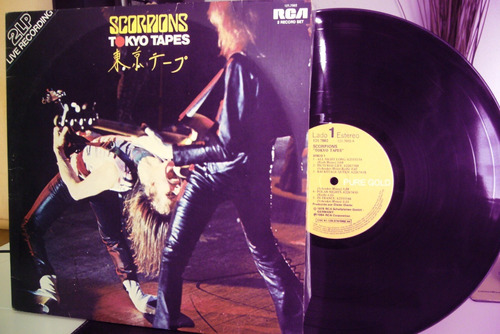 Vinilo Lp Scorpions - Tokio Tapes Live - 2 Lps - Exc Edfargz