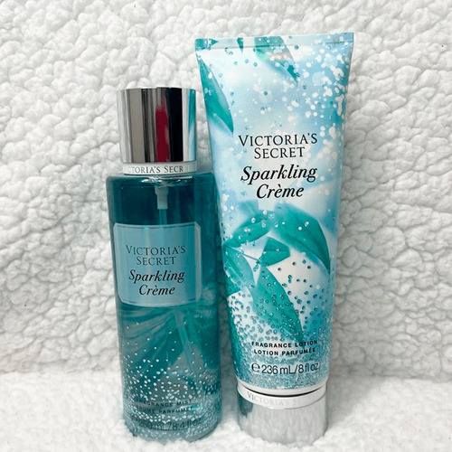 Set Crema Y Body Mist Victoria's Secret Sparkling Crème