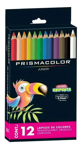 Lapices De Colores Prismacolor Junior JUMBO 12 Colores