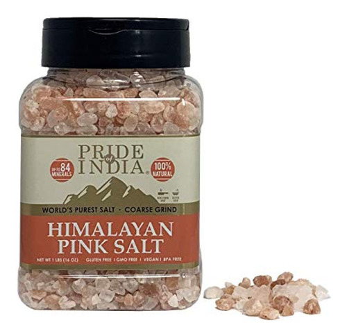Sal De Roca  Pride Of India - Cristales De Sal Rosa Oscuro D