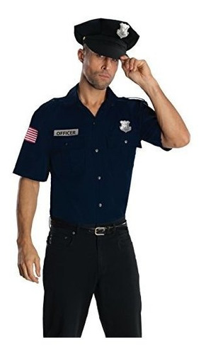 Traje De Héroes Y Policía Hombres Camiseta Uniforme Rubie Y 